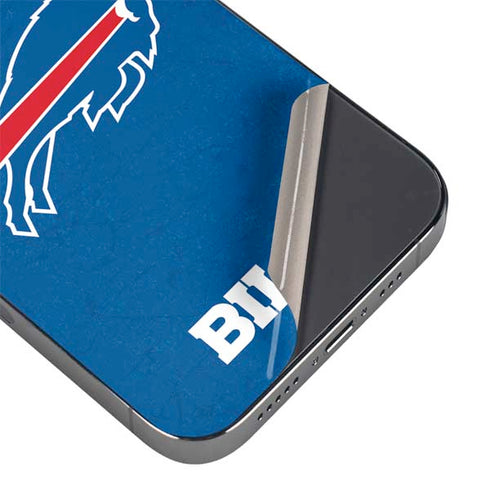 NFL Buffalo Bills Distressed iPhone 16 Pro Skin